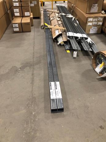 3409 - 3 X 3 X 20-0 Steel Tubes