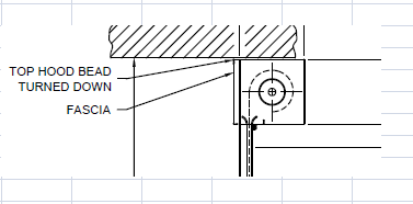 5109 Anodized Aluminum Fascia 1 Sided